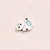 1 Piece 10X9Mm 16X13Mm 22X13Mm Hole 1~1.9Mm 304 Stainless Steel 18K Gold Plated Swan Footprint Snake Polished Jewelry Accessories Pendant