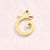 1 Piece 14X13Mm 15.5X13.5Mm 16X11.5Mm Hole 1~1.9Mm 3X2Mm 304 Stainless Steel 18K Gold Plated Heart Shape Ginkgo Leaf Polished Jewelry Accessories Pendant