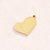 1 Piece 14X13Mm 15.5X13.5Mm 16X11.5Mm Hole 1~1.9Mm 3X2Mm 304 Stainless Steel 18K Gold Plated Heart Shape Ginkgo Leaf Polished Jewelry Accessories Pendant