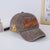 New Washed Old Letters Embroidered Peaked Cap Gray Trendy Men'S Street Women'S Sun-Proof Baseball Hat