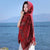 Yunnan Lijiang Tourism New Shawl Ethnic Style Scarf Women'S Retro Cape Thickened Cashmere Scarf