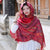 Yunnan Lijiang Tourism New Shawl Ethnic Style Scarf Women'S Retro Cape Thickened Cashmere Scarf