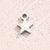 1 Piece 13X7Mm 14X6Mm 7X5.5Mm Hole 1~1.9Mm 304 Stainless Steel 18K Gold Plated Pentagram Heart Shape Key Polished Jewelry Accessories Pendant
