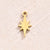 1 Piece 13X7Mm 14X6Mm 7X5.5Mm Hole 1~1.9Mm 304 Stainless Steel 18K Gold Plated Pentagram Heart Shape Key Polished Jewelry Accessories Pendant