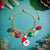 Style Geometric Alloy Plating Flakes Elk Christmas Women'S