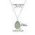 Casual Minimalist Geometric Natural Stone Titanium Steel Plating Pendant Necklace