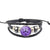 Naruto Writing Wheel Eye Leather Bracelet For Men And Women Students Animation Peripheral Retro Punk Woven Hand Rope Hand Jewelry