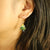 1 Pair Christmas Elegant Cute Romantic Christmas Tree Plating Alloy K Gold Plated Drop Earrings