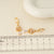 1 Pair Retro Minimalist Geometric Water Droplets Snowflake Inlay Copper Alloy Brass Zircon 18K Gold Plated Drop Earrings