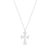 925 Sterling Silver Plating Geometric Pendant Necklace