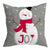 Cartoon Style Color Block Polyester Pillow Cases Couch & Sofa Decor