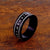 New Stainless Steel Chain Letter Simple Men'S Ring Nordic Vintage Viking Titanium Ring