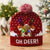 Autumn And Winter Hat Christmas Led Lamp Knitted Hat Lantern Party Adult Christmas Hat Wool Hat