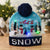 Autumn And Winter Hat Christmas Led Lamp Knitted Hat Lantern Party Adult Christmas Hat Wool Hat