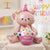 Cartoon Birthday Cake One Year Old Girl Boy Balloon Decoration Party Scene Layout Digital Photo Props Creative