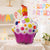 Cartoon Birthday Cake One Year Old Girl Boy Balloon Decoration Party Scene Layout Digital Photo Props Creative