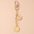 Casual Minimalist Commute Letter Alloy Keychain