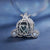 1 Piece 15*18Mm Hole 4~4.9Mm 925 Sterling Silver Glass Nano Opal White Gold Plated Pumpkin Heart Shape Beads Jewelry Accessories