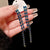 1 Pair Vintage Style Water Droplets Tassel Plating Copper Zircon Drop Earrings