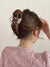 Women'S Casual Minimalist Heart Shape Arylic Hair Claws