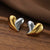 1 Pair Minimalist Commute Geometric Heart Shape 304 Stainless Steel Drop Earrings Ear Studs