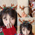 Christmas Christmas Wind Christmas Women'S Christmas Bell Flakes Elk Headdress