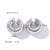 1 Piece Minimalist Classic Style Solid Color Plating 304 Stainless Steel Ear Cuffs