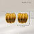 1 Pair Elegant Cute Luxurious Water Droplets 304 Stainless Steel Ear Studs