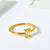 Minimalist Geometric Titanium Steel Rings