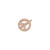 1 Piece 12*10Mm Copper Zircon 18K Gold Plated Geometric Pendant Jewelry Accessories