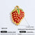 1 Piece 13.62*24.65Mm 304 Stainless Steel Resin Cherry Fruit Polished Pendant Jewelry Accessories