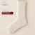 Coral Velvet Socks Women'S Mid-Calf Length Socks Autumn And Winter Fleece-Lined Thick Warm Plush Women'S Socks Winter Floor Sleep Socks Women