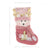 Qiaoding Cross-Border New Christmas Holiday Decoration Sequins Plush Decoration Christmas Stocking Children'S Candy Bag Hanging Ornaments