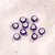 50 Pcs/Package 8.5X6Mm Hole Under 1Mm 304 Stainless Steel Eye Simple Polished Pendant Jewelry Accessories