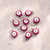 50 Pcs/Package 8.5X6Mm Hole Under 1Mm 304 Stainless Steel Eye Simple Polished Pendant Jewelry Accessories