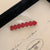 Women'S Elegant Lady Heart Shape Acetic Acid Sheets Hair Clip