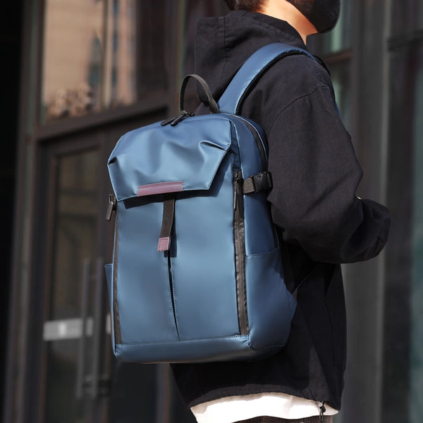 One Size Solid Color Casual Laptop Backpack