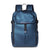 One Size Solid Color Casual Laptop Backpack