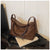 Women'S Large Pu Leather Solid Color Classic Style Streetwear Sewing Thread Square Zipper Tote Bag