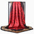 Women'S Elegant Retro Rose Flower Polyester Printing Silk Scarf