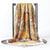 Women'S Elegant Retro Rose Flower Polyester Printing Silk Scarf
