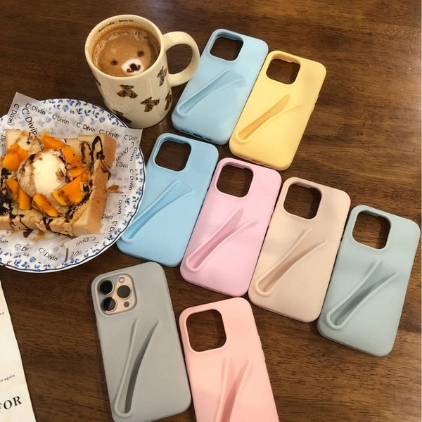 Haili Lipstick Lipstick Lip Glaze Phone Case For Apple Iphone13/14/15Promax