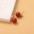 1 Pair Minimalist Geometric Heart Shape 304 Stainless Steel Ear Studs