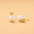 1 Pair Minimalist Geometric Heart Shape 304 Stainless Steel Ear Studs