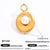 1 Piece 13.62*24.65Mm 304 Stainless Steel Resin Cherry Fruit Polished Pendant Jewelry Accessories