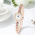 Elegant Geometric Jewelry Buckle Quartz Women'S Watches