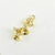 1 Piece 30*13.2Mm Copper Bow Knot Bell Pendant Jewelry Accessories