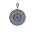 Factory Supply Thermal Transfer Printing 17Cm Mandala Ceramic Heat Insulation Pot Mat Home Pot Mat European Style