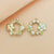 2 Pcs/Package Alloy Heart Shape Flower Bee Pendant Jewelry Accessories