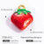 1 Piece 13.62*24.65Mm 304 Stainless Steel Resin Cherry Fruit Polished Pendant Jewelry Accessories